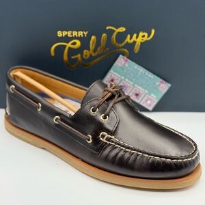 SPERRY GOLD CUP AUTHENTIC ORIGINAL 2 EYE ORLEANS BOATS
